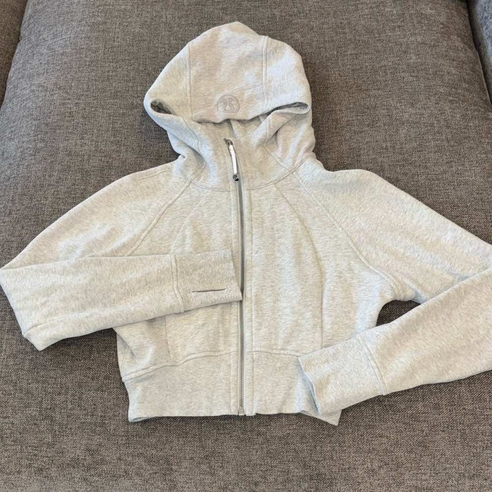 Lululemon Cropped Scuba Hoodie
